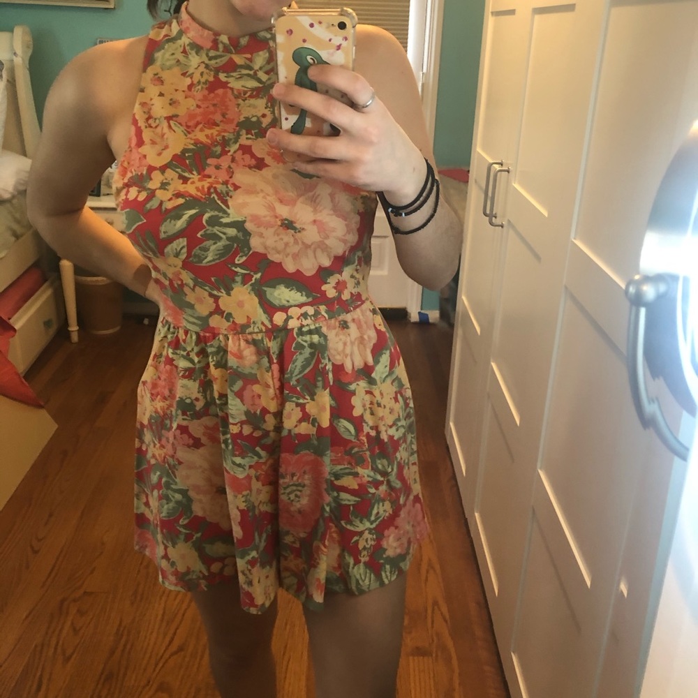 Kimchi Blue floral Romper